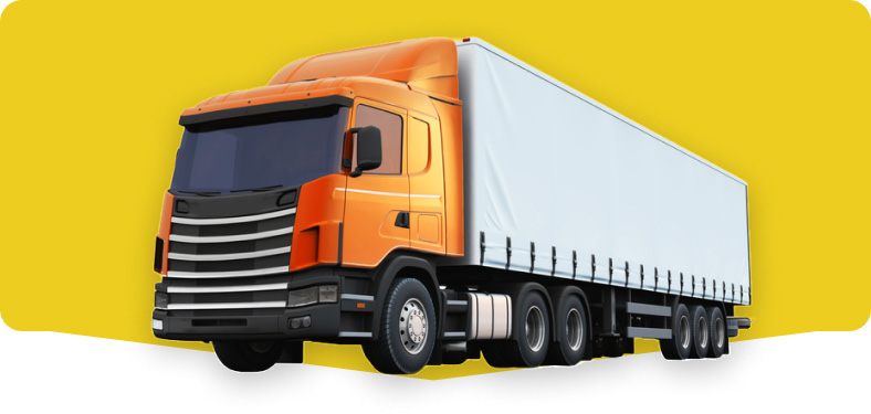 Semi Truck in Logistics and Distribution Service